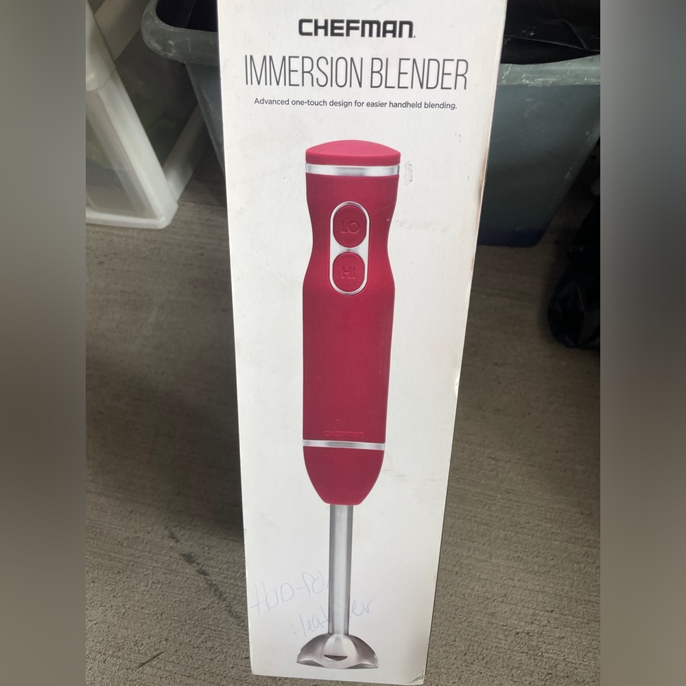 Immersion Blender